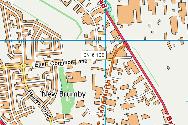 DN16 1DE map - OS VectorMap District (Ordnance Survey) DN16 1DE map - OS VectorMap District (Ordnance Survey)