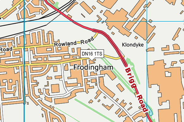 DN16 1TS map - OS VectorMap District (Ordnance Survey) DN16 1TS map - OS VectorMap District (Ordnance Survey)