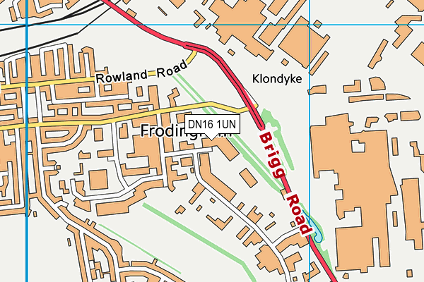 DN16 1UN map - OS VectorMap District (Ordnance Survey) DN16 1UN map - OS VectorMap District (Ordnance Survey)