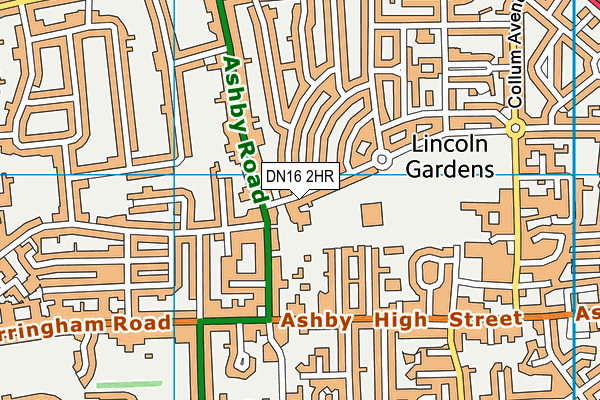 DN16 2HR map - OS VectorMap District (Ordnance Survey) DN16 2HR map - OS VectorMap District (Ordnance Survey)