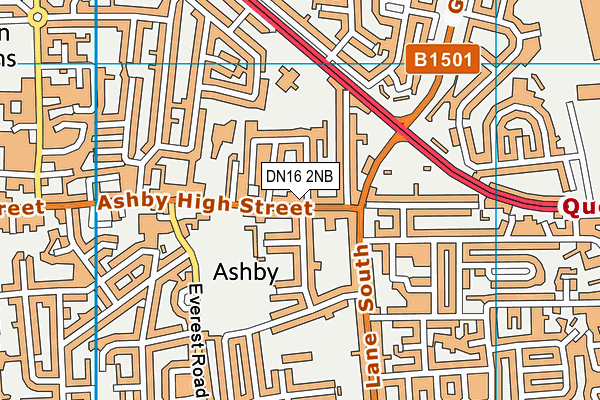 DN16 2NB map - OS VectorMap District (Ordnance Survey) DN16 2NB map - OS VectorMap District (Ordnance Survey)