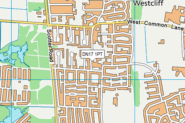 DN17 1PT map - OS VectorMap District (Ordnance Survey) DN17 1PT map - OS VectorMap District (Ordnance Survey)