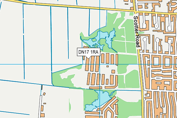 DN17 1RA map - OS VectorMap District (Ordnance Survey) DN17 1RA map - OS VectorMap District (Ordnance Survey)