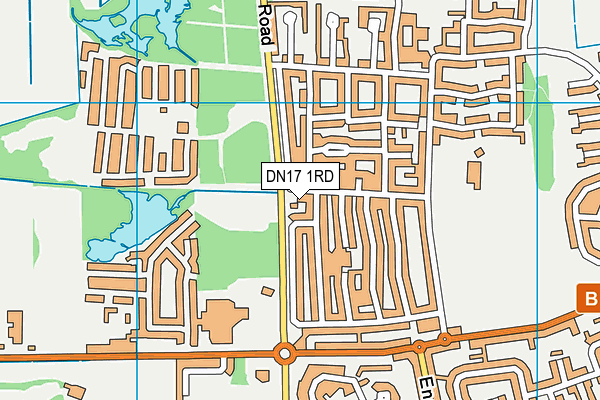 DN17 1RD map - OS VectorMap District (Ordnance Survey) DN17 1RD map - OS VectorMap District (Ordnance Survey)