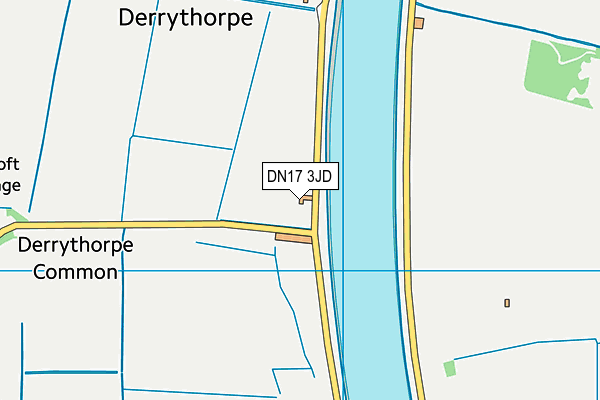 DN17 3JD map - OS VectorMap District (Ordnance Survey) DN17 3JD map - OS VectorMap District (Ordnance Survey)