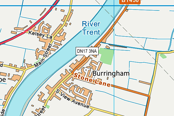 DN17 3NA map - OS VectorMap District (Ordnance Survey) DN17 3NA map - OS VectorMap District (Ordnance Survey)