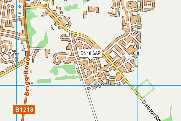 DN18 6AP map - OS VectorMap District (Ordnance Survey) DN18 6AP map - OS VectorMap District (Ordnance Survey)