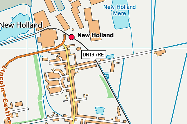 DN19 7RE map - OS VectorMap District (Ordnance Survey) DN19 7RE map - OS VectorMap District (Ordnance Survey)