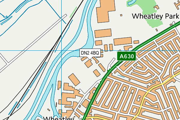 DN2 4BQ map - OS VectorMap District (Ordnance Survey) DN2 4BQ map - OS VectorMap District (Ordnance Survey)