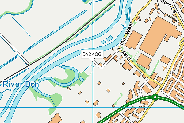 DN2 4QG map - OS VectorMap District (Ordnance Survey) DN2 4QG map - OS VectorMap District (Ordnance Survey)