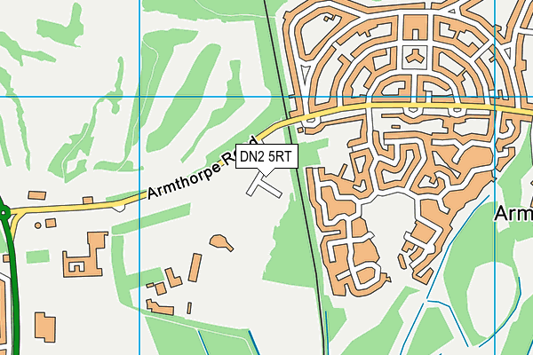 DN2 5RT map - OS VectorMap District (Ordnance Survey) DN2 5RT map - OS VectorMap District (Ordnance Survey)