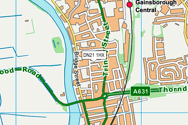 DN21 1HX map - OS VectorMap District (Ordnance Survey) DN21 1HX map - OS VectorMap District (Ordnance Survey)