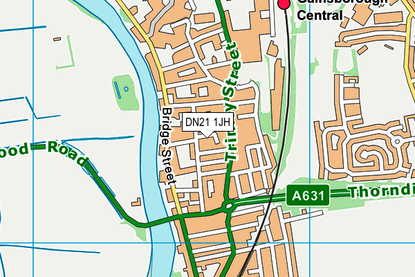 DN21 1JH map - OS VectorMap District (Ordnance Survey) DN21 1JH map - OS VectorMap District (Ordnance Survey)