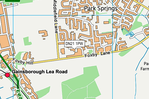 DN21 1PW map - OS VectorMap District (Ordnance Survey) DN21 1PW map - OS VectorMap District (Ordnance Survey)