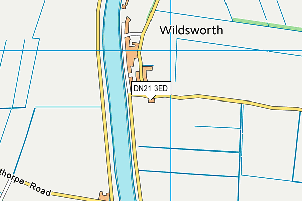 DN21 3ED map - OS VectorMap District (Ordnance Survey) DN21 3ED map - OS VectorMap District (Ordnance Survey)