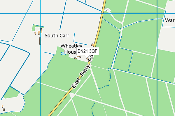 DN21 3QF map - OS VectorMap District (Ordnance Survey) DN21 3QF map - OS VectorMap District (Ordnance Survey)