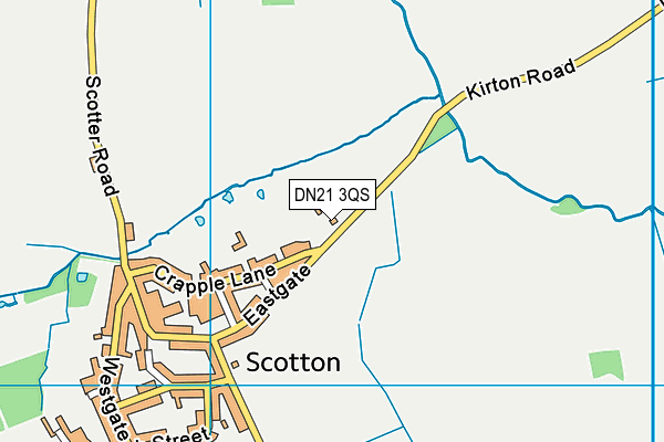 DN21 3QS map - OS VectorMap District (Ordnance Survey) DN21 3QS map - OS VectorMap District (Ordnance Survey)