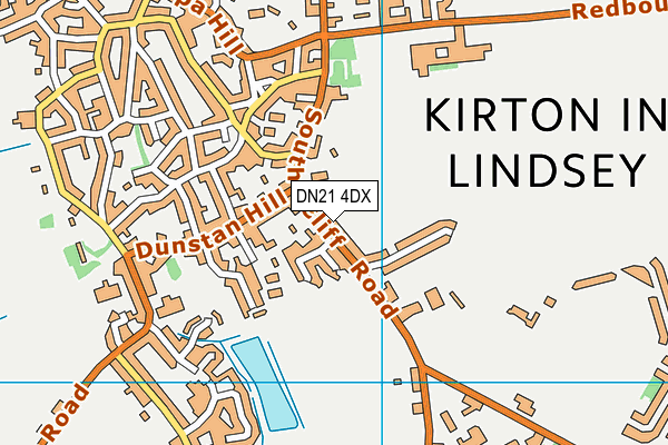 DN21 4DX map - OS VectorMap District (Ordnance Survey) DN21 4DX map - OS VectorMap District (Ordnance Survey)