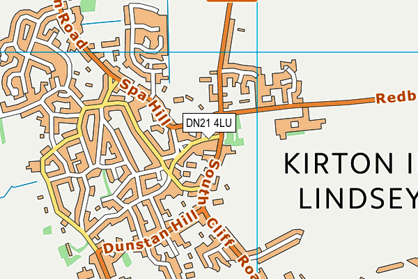 DN21 4LU map - OS VectorMap District (Ordnance Survey) DN21 4LU map - OS VectorMap District (Ordnance Survey)