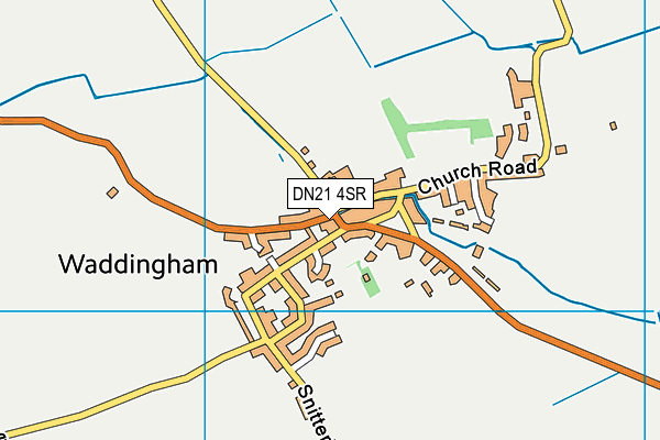 DN21 4SR map - OS VectorMap District (Ordnance Survey) DN21 4SR map - OS VectorMap District (Ordnance Survey)