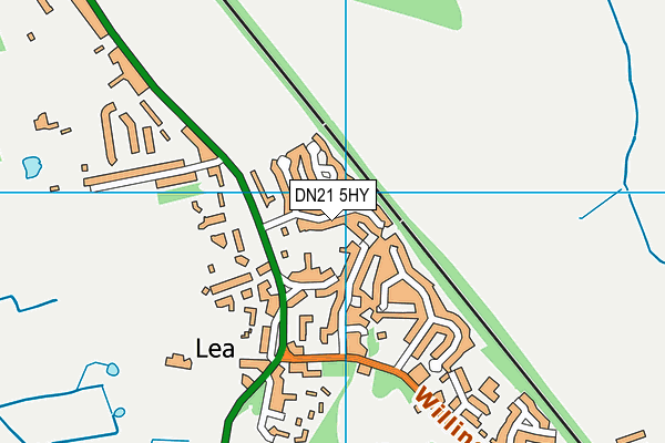 DN21 5HY map - OS VectorMap District (Ordnance Survey) DN21 5HY map - OS VectorMap District (Ordnance Survey)
