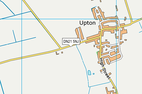 DN21 5NJ map - OS VectorMap District (Ordnance Survey) DN21 5NJ map - OS VectorMap District (Ordnance Survey)