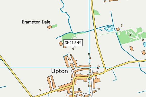 DN21 5NY map - OS VectorMap District (Ordnance Survey) DN21 5NY map - OS VectorMap District (Ordnance Survey)