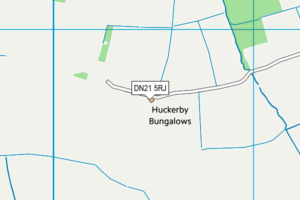 DN21 5RJ map - OS VectorMap District (Ordnance Survey) DN21 5RJ map - OS VectorMap District (Ordnance Survey)