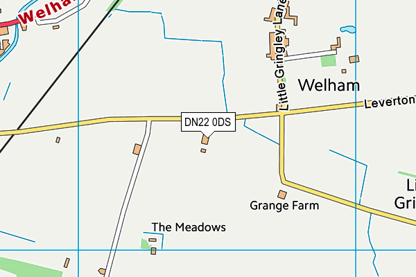 DN22 0DS map - OS VectorMap District (Ordnance Survey) DN22 0DS map - OS VectorMap District (Ordnance Survey)