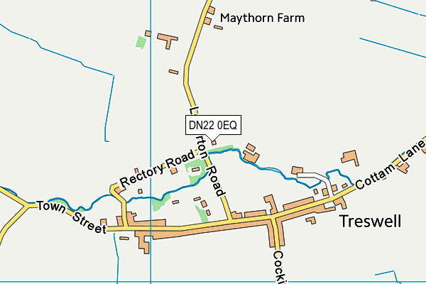 DN22 0EQ map - OS VectorMap District (Ordnance Survey) DN22 0EQ map - OS VectorMap District (Ordnance Survey)