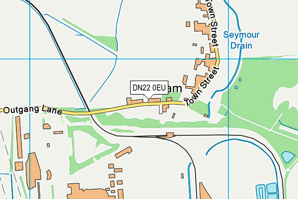 DN22 0EU map - OS VectorMap District (Ordnance Survey) DN22 0EU map - OS VectorMap District (Ordnance Survey)