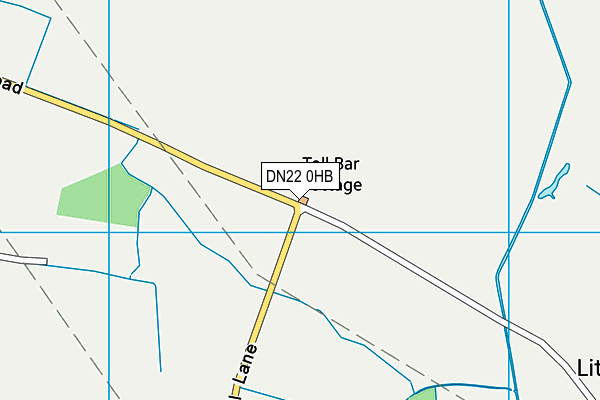 DN22 0HB map - OS VectorMap District (Ordnance Survey) DN22 0HB map - OS VectorMap District (Ordnance Survey)