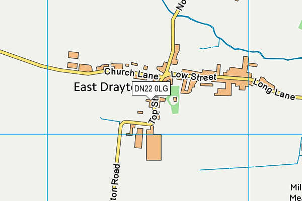 DN22 0LG map - OS VectorMap District (Ordnance Survey) DN22 0LG map - OS VectorMap District (Ordnance Survey)
