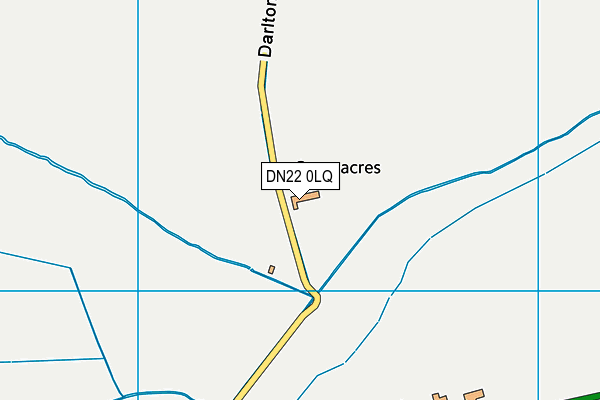 DN22 0LQ map - OS VectorMap District (Ordnance Survey) DN22 0LQ map - OS VectorMap District (Ordnance Survey)