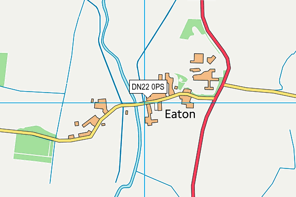 DN22 0PS map - OS VectorMap District (Ordnance Survey) DN22 0PS map - OS VectorMap District (Ordnance Survey)