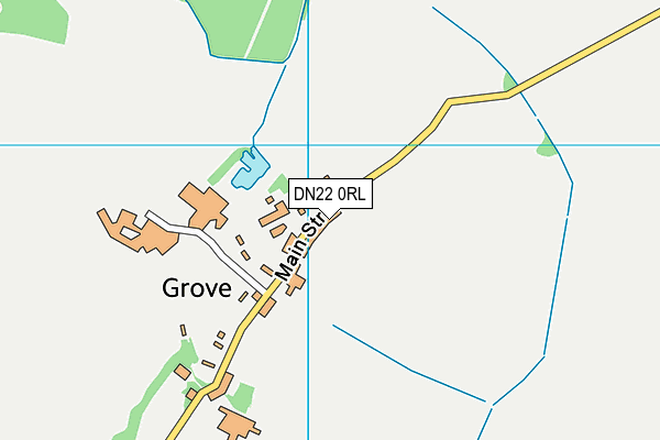 DN22 0RL map - OS VectorMap District (Ordnance Survey) DN22 0RL map - OS VectorMap District (Ordnance Survey)