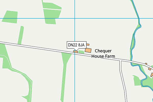 DN22 8JA map - OS VectorMap District (Ordnance Survey) DN22 8JA map - OS VectorMap District (Ordnance Survey)