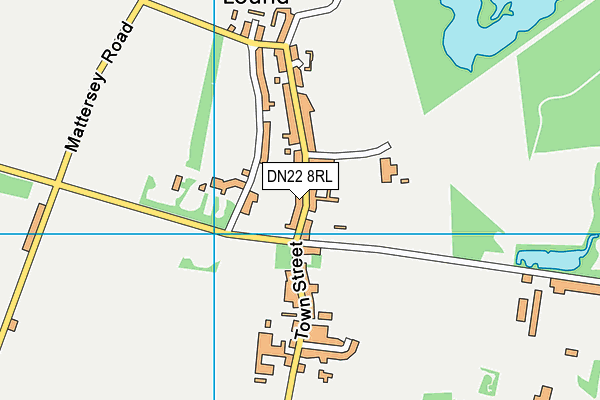 DN22 8RL map - OS VectorMap District (Ordnance Survey) DN22 8RL map - OS VectorMap District (Ordnance Survey)