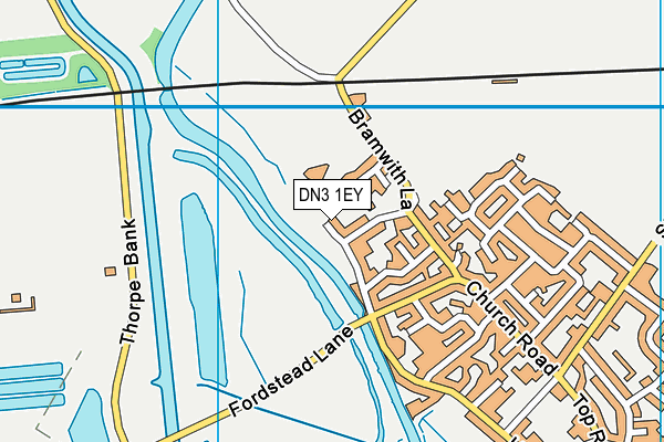 DN3 1EY map - OS VectorMap District (Ordnance Survey) DN3 1EY map - OS VectorMap District (Ordnance Survey)