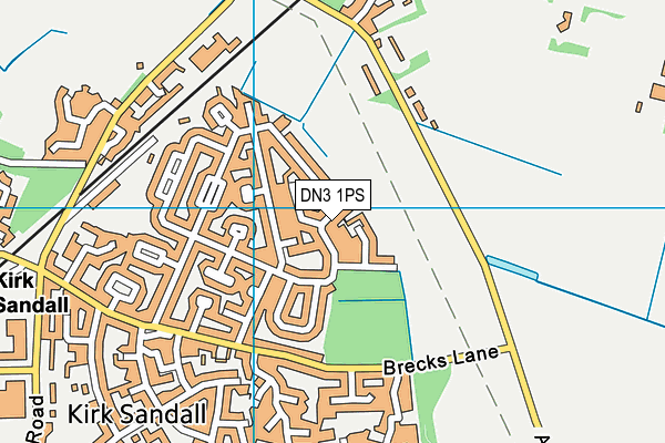 DN3 1PS map - OS VectorMap District (Ordnance Survey) DN3 1PS map - OS VectorMap District (Ordnance Survey)