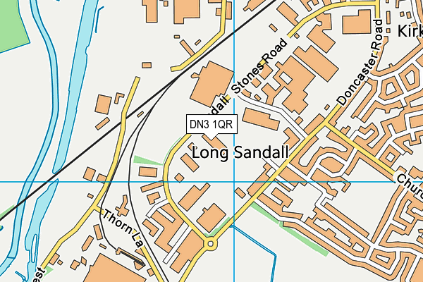 DN3 1QR map - OS VectorMap District (Ordnance Survey) DN3 1QR map - OS VectorMap District (Ordnance Survey)