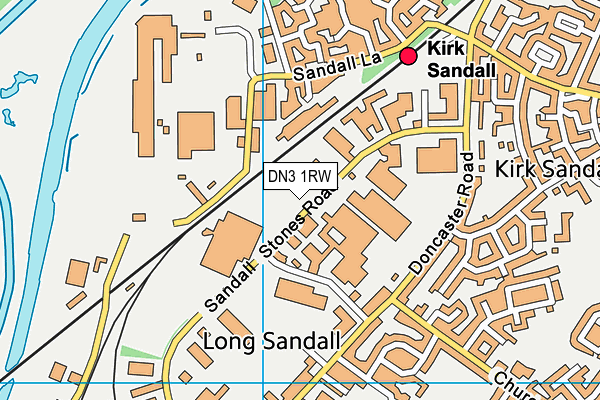 DN3 1RW map - OS VectorMap District (Ordnance Survey) DN3 1RW map - OS VectorMap District (Ordnance Survey)
