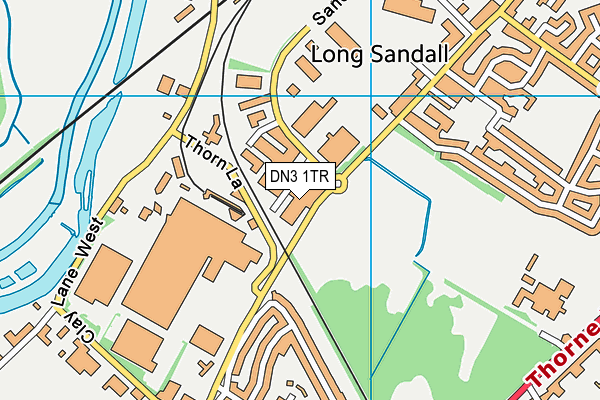 DN3 1TR map - OS VectorMap District (Ordnance Survey) DN3 1TR map - OS VectorMap District (Ordnance Survey)