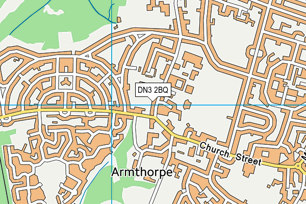 DN3 2BQ map - OS VectorMap District (Ordnance Survey) DN3 2BQ map - OS VectorMap District (Ordnance Survey)