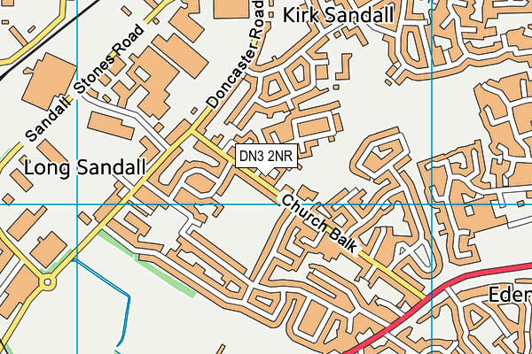 DN3 2NR map - OS VectorMap District (Ordnance Survey) DN3 2NR map - OS VectorMap District (Ordnance Survey)
