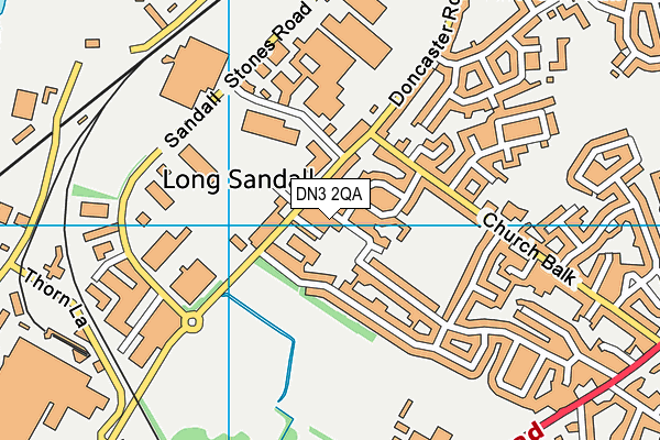 DN3 2QA map - OS VectorMap District (Ordnance Survey) DN3 2QA map - OS VectorMap District (Ordnance Survey)