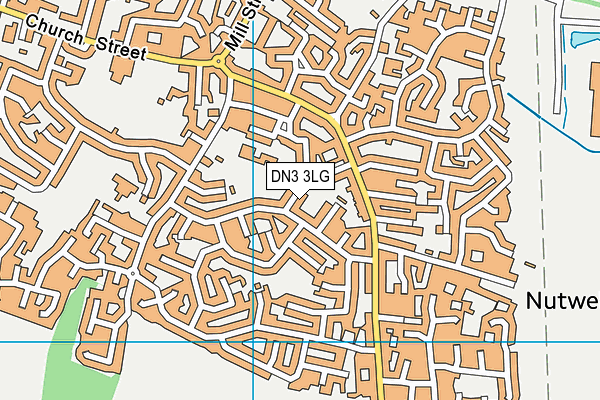 DN3 3LG map - OS VectorMap District (Ordnance Survey) DN3 3LG map - OS VectorMap District (Ordnance Survey)