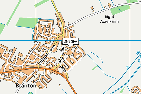 DN3 3PA map - OS VectorMap District (Ordnance Survey) DN3 3PA map - OS VectorMap District (Ordnance Survey)