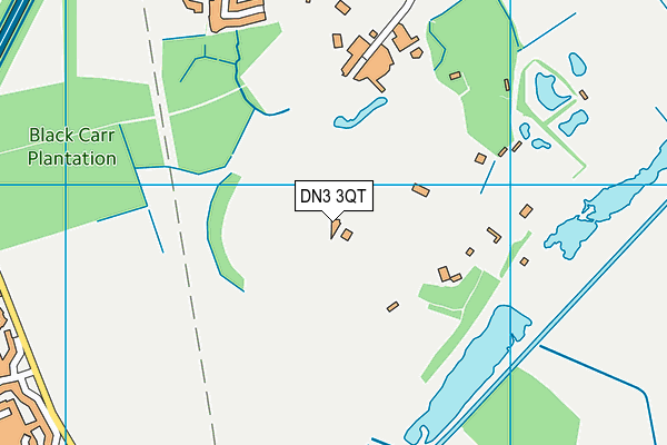DN3 3QT map - OS VectorMap District (Ordnance Survey) DN3 3QT map - OS VectorMap District (Ordnance Survey)