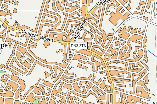 DN3 3TN map - OS VectorMap District (Ordnance Survey) DN3 3TN map - OS VectorMap District (Ordnance Survey)